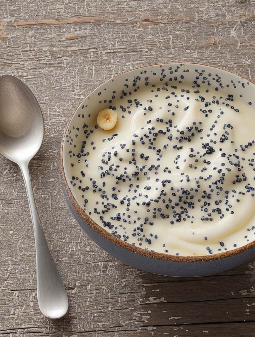 Result — first attempt: half-empty bowl, barely any granola